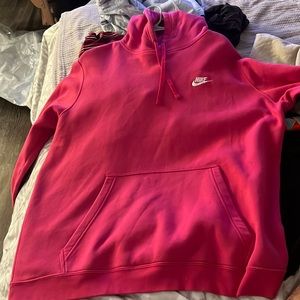 Hot Pink Nike Hoodie